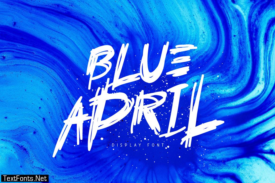 Blue April Font