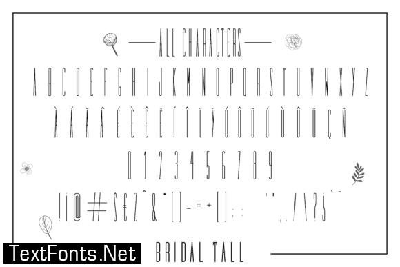 Bridal Font