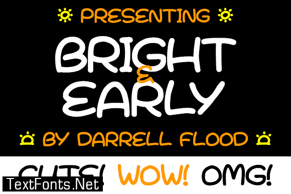 Bright & Early Font