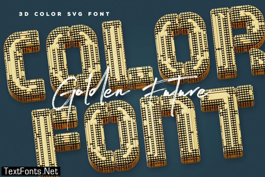 Golden Future - Color SVG Font