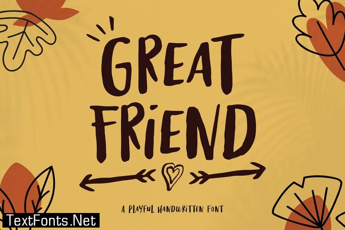 great-friend-font