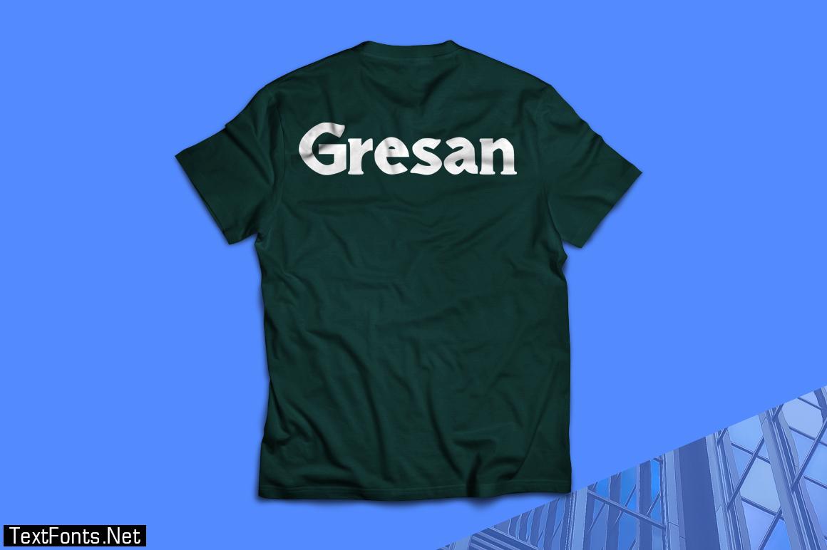 Gresan Font