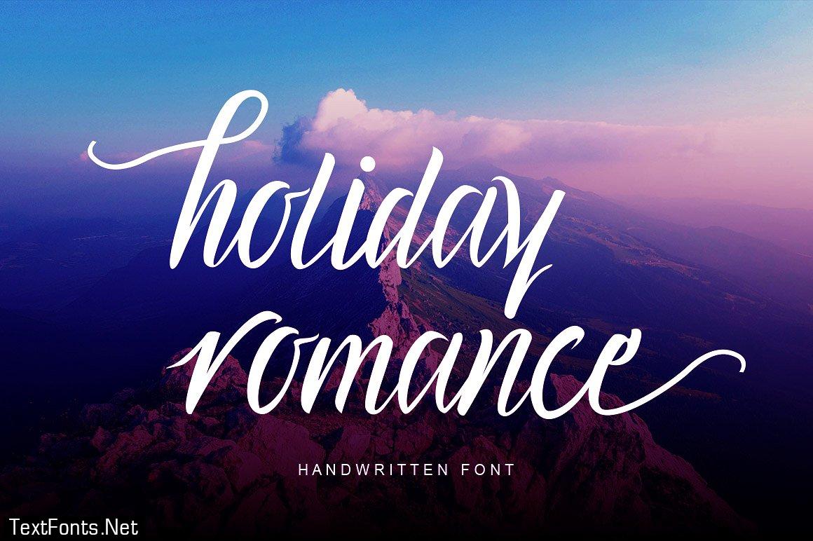 Holiday Romance Font