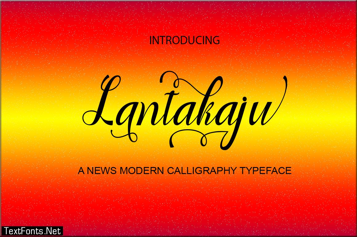 Lantakaju Font