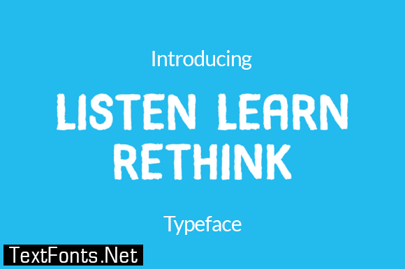 listen-learn-rethink-font