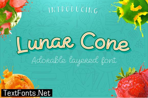 Lunar Cone Font