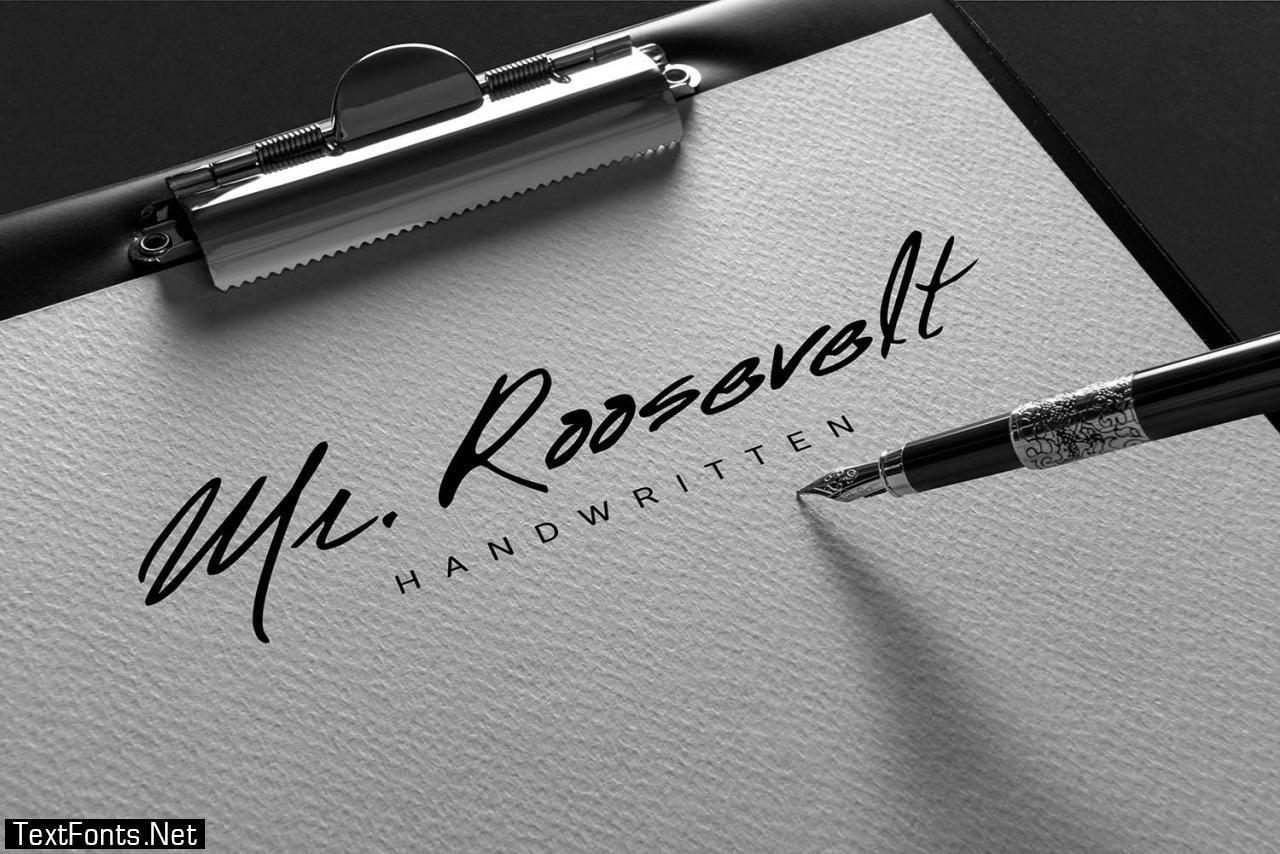 Mr. Roosevelt Font