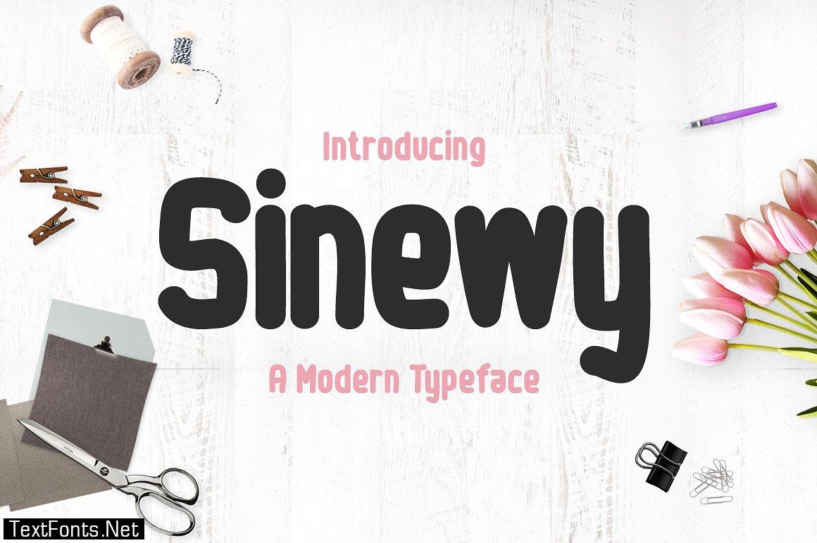 Sinewy Font