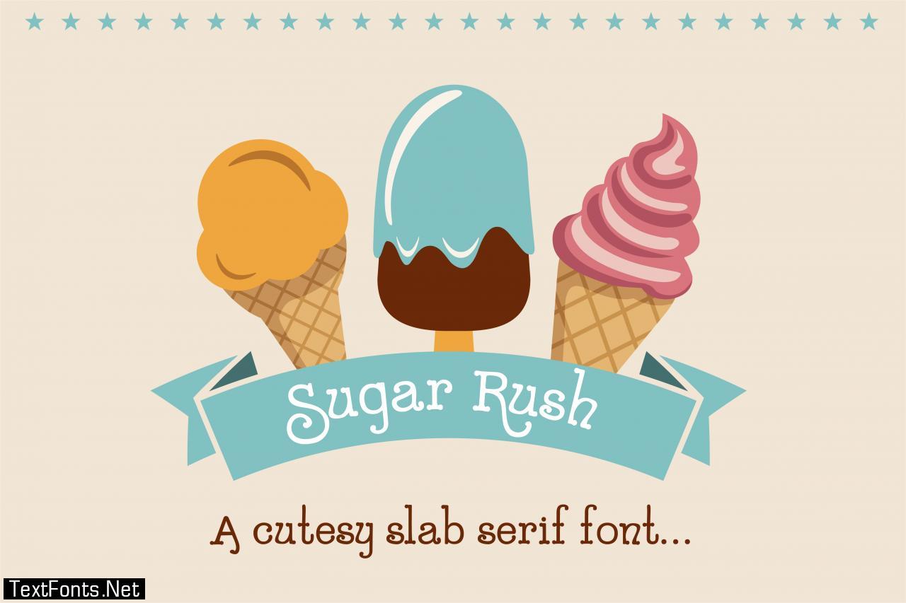 Sugar Rush Font