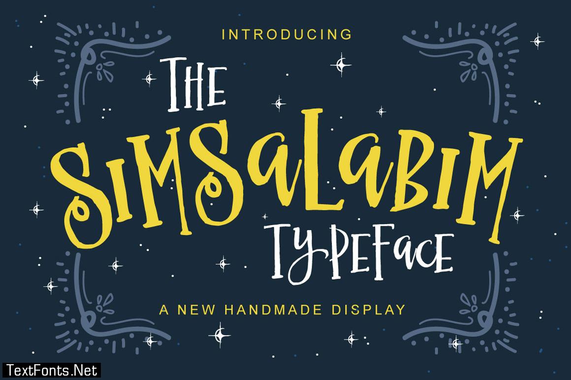 The Simsalabim Typeface Font