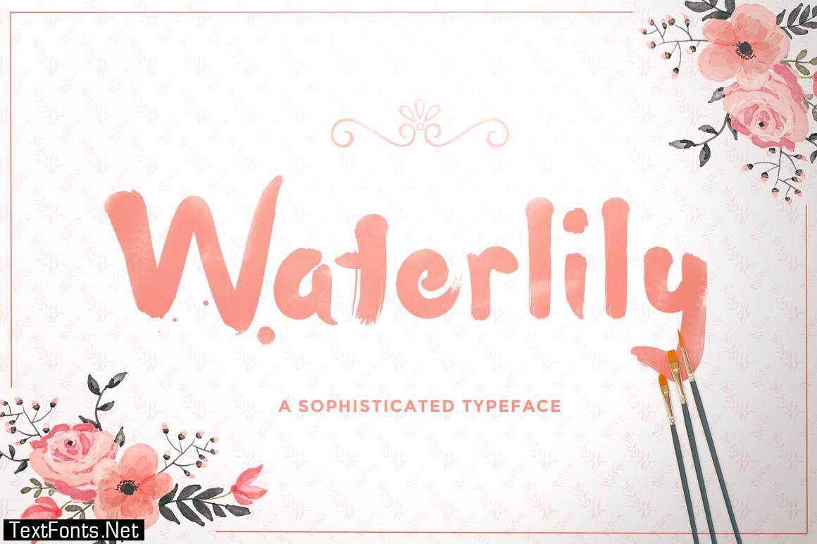 Waterlily Font