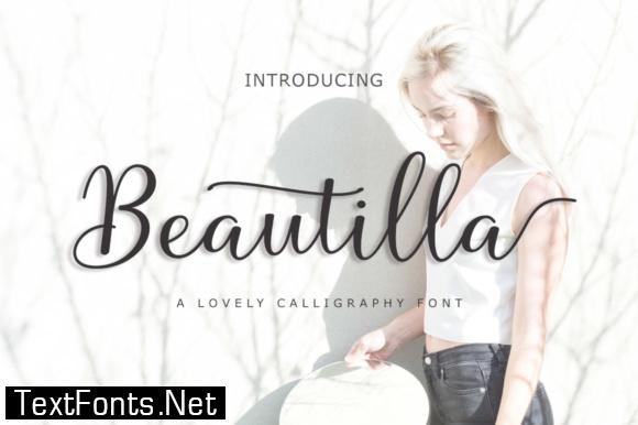 Beautilla Script Font