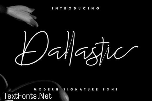 Dallastic Script Font