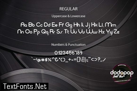 Dodopop Duo Font