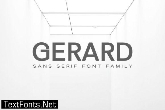 Gerard Family Font