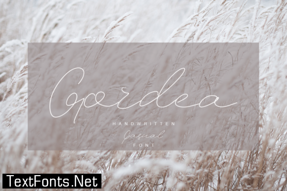 Gordea Font