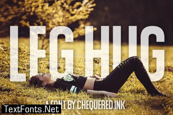 Leg Hug Font