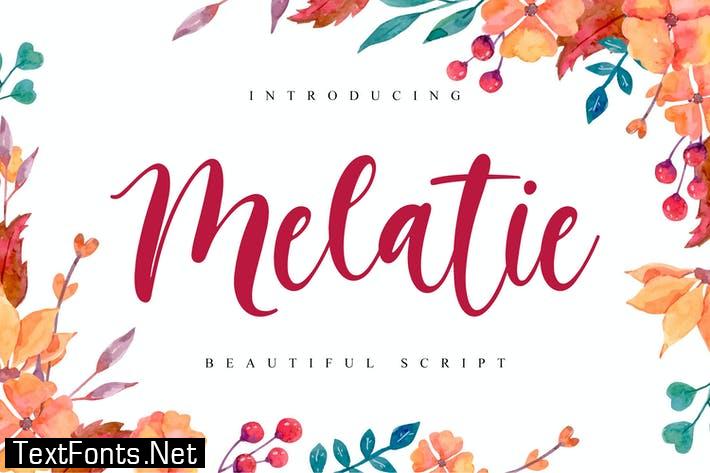 Melatie - Beautiful Script