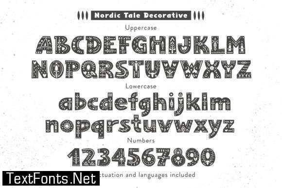 Nordic Tale Family Font