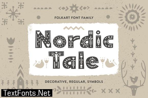 Nordic Tale Family Font