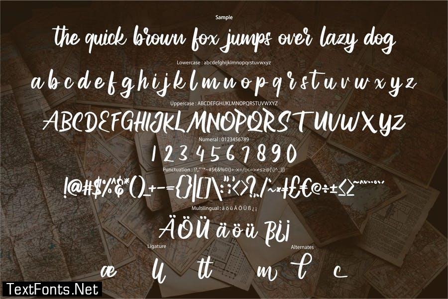 Rakhies | Modern Script Font