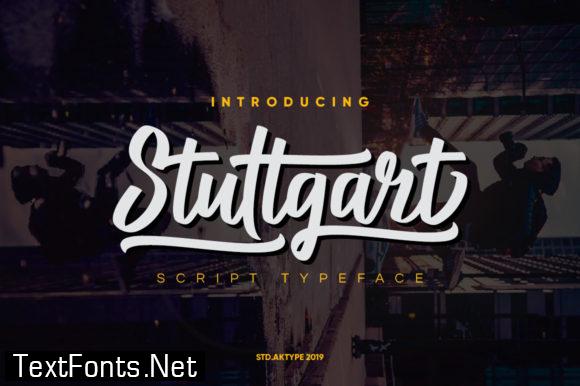 Stuttgart Script Font