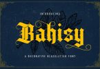 Bahisy - Blackletter Font