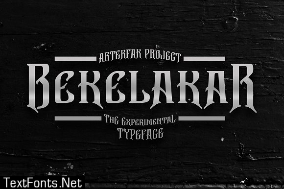 Bekelakar Font