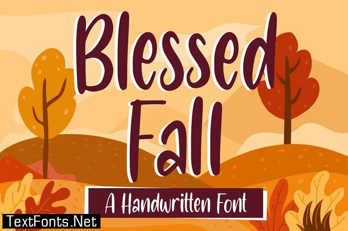 Blessed Font - A Handwritten Font