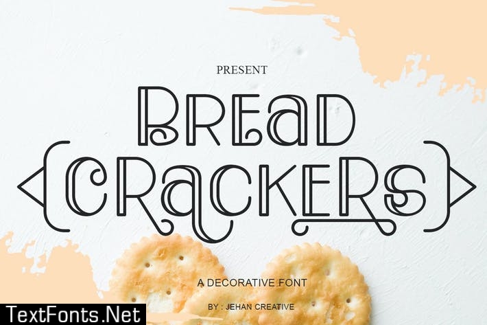 Bread Crackers Font