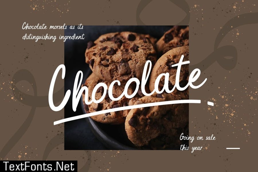 Butter Cookies Handwritten Font