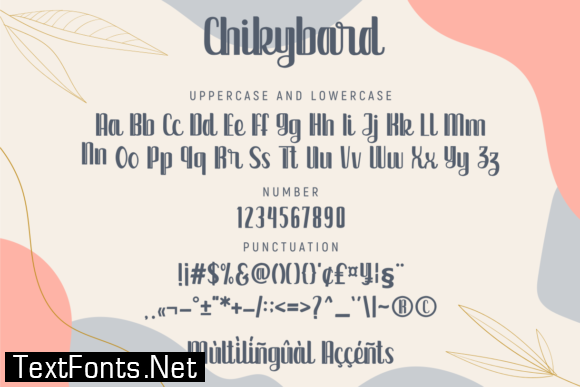 Chikybard Font