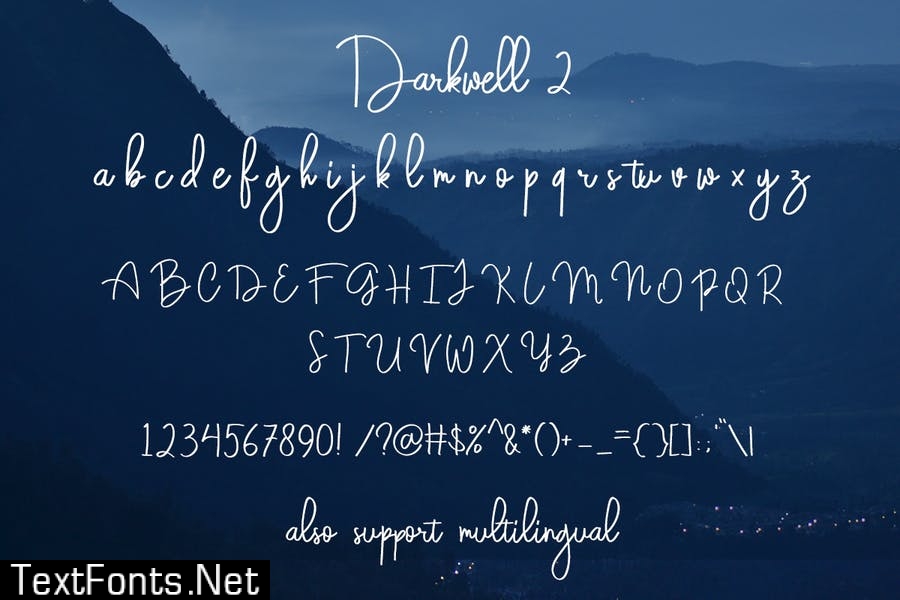 Darkwell Family Font