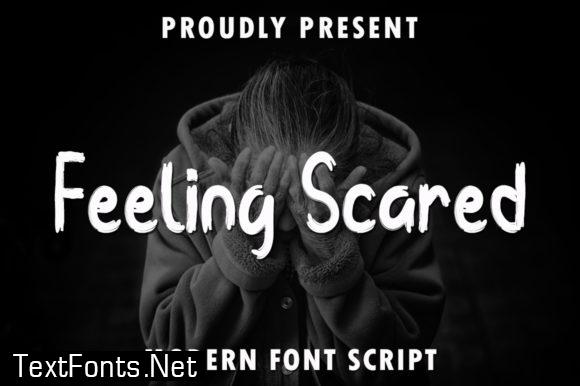 Feeling Scared Font