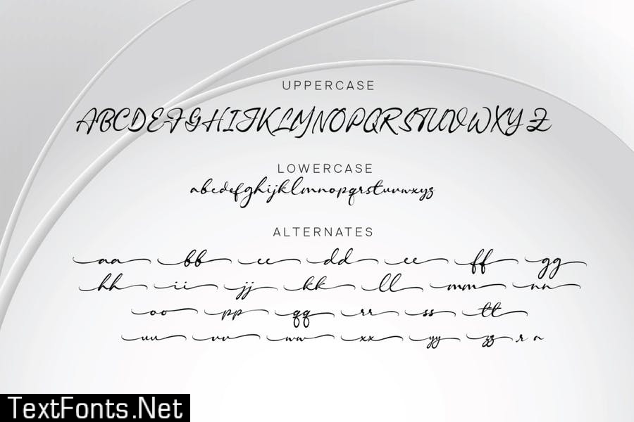Hagia Signature Font