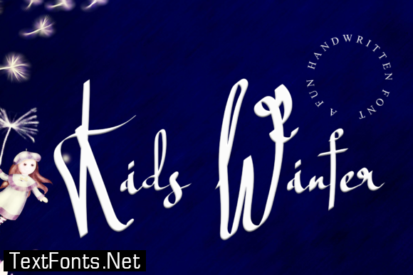 Kids Winter Font