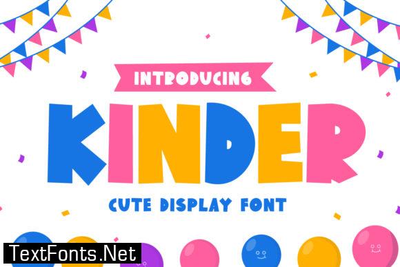 Kinder Font