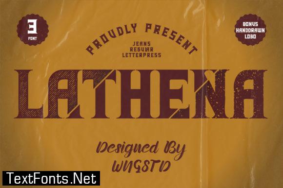 Lathena Font