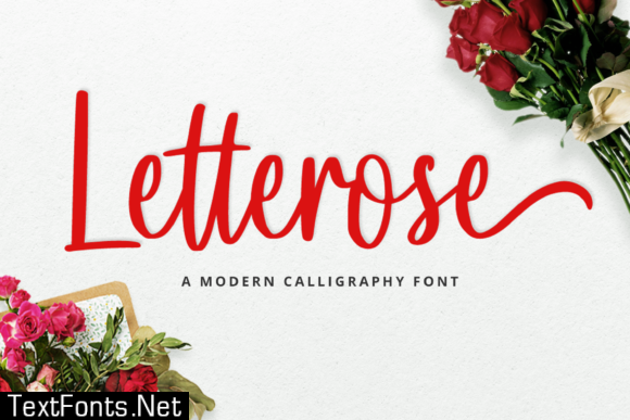 Letterose Font