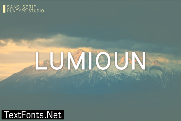 Lumioun Font