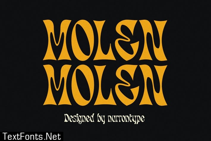 Molen Display Font