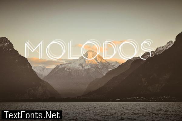 Molodos Light Font