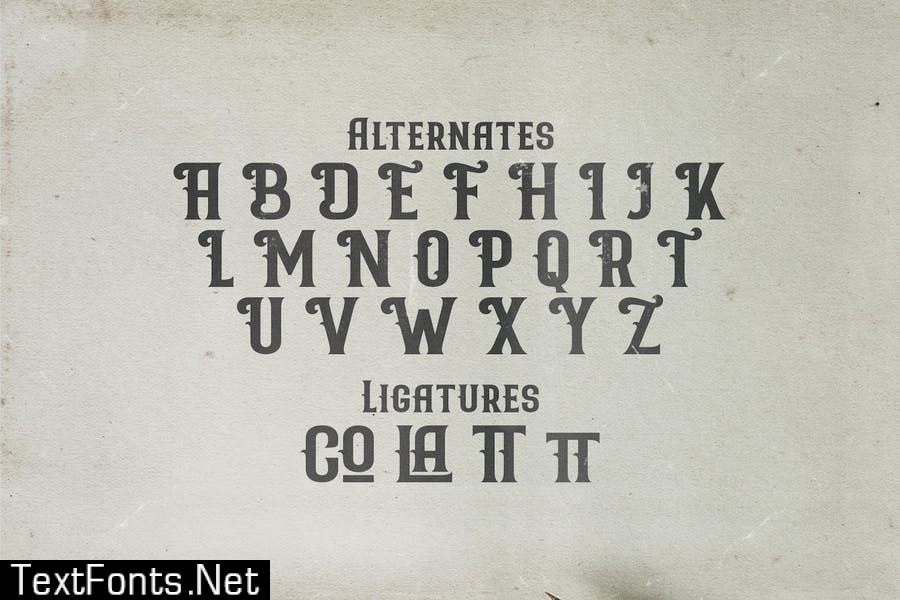 Nicolas - Victorian Style Font