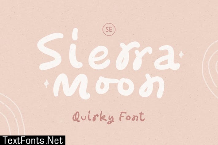 Sierra Moon - Quirky Handwritten Font