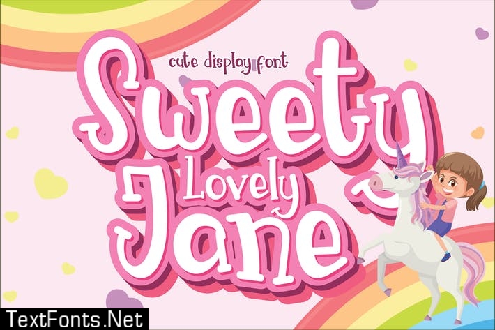 Sweety Jane Font
