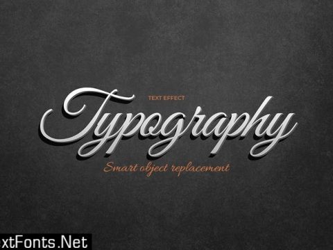 Typography Text Effect TX8LSTR