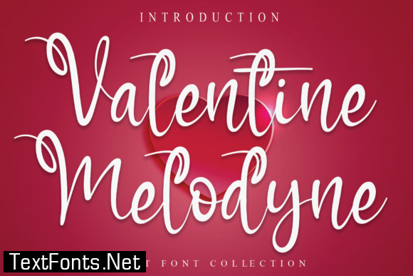 Valentine Melodyne Font