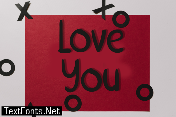 White Valentine Font