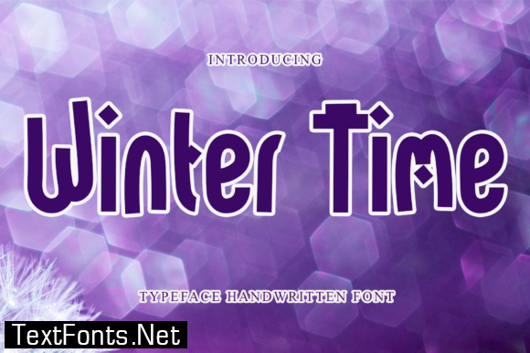 Winter Time Font