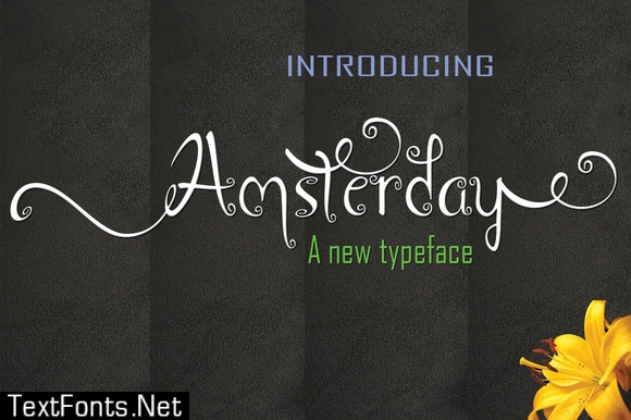 Amsterday Font